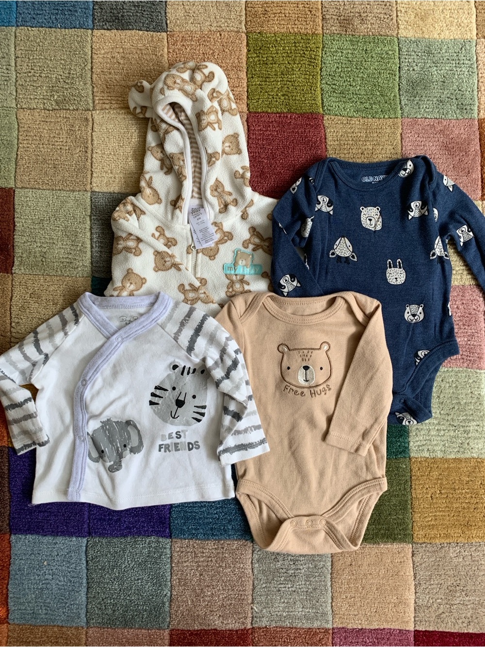 3-6M Bear Bundle Animals
